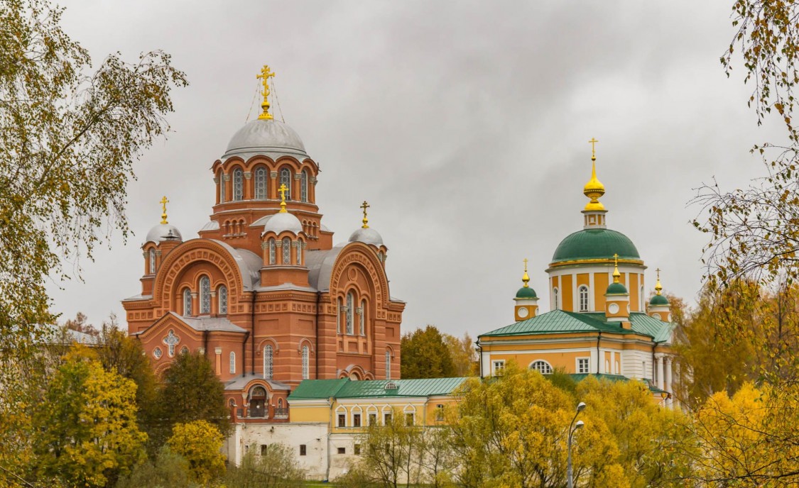 Хотьково. Покровский Хотьков монастырь. фасады