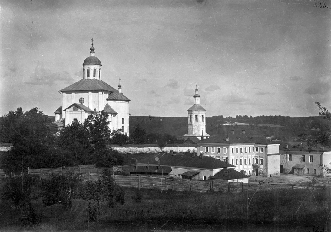 Смоленск. Церковь Михаила Архангела (Свирская) на Пристани. архивная фотография, Фото 1909 года