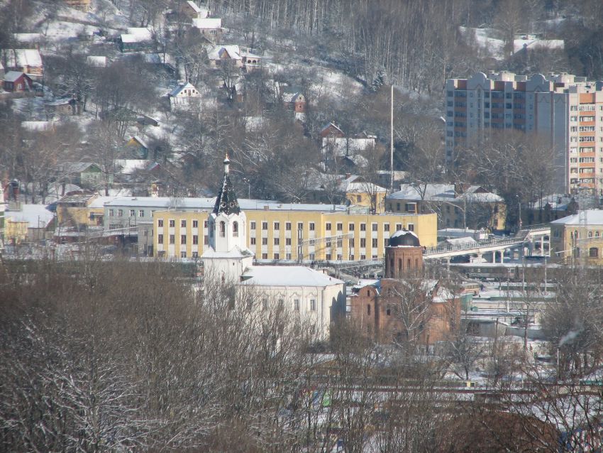Церковь Петра и Павла на Городянке, Смоленск (Смоленск, город, Смоленская область). общий вид в ландшафте, Вид из центра города