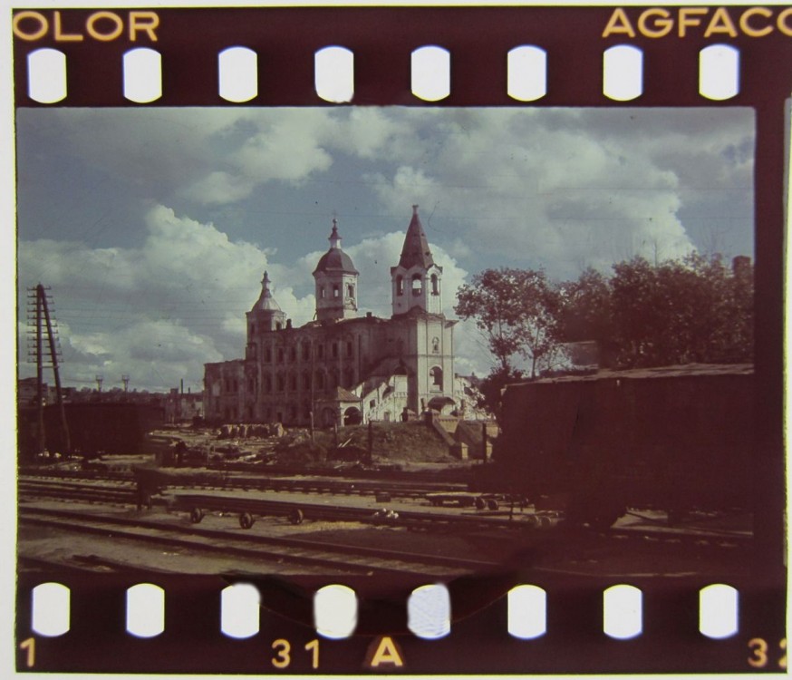 Смоленск. Церковь Петра и Павла на Городянке. архивная фотография, Фото 1941 г. с аукциона e-bay.de