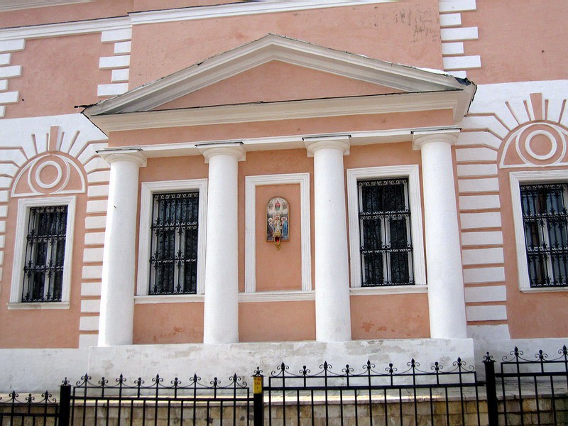Покровский Хотьков монастырь. Собор Покрова Пресвятой Богородицы, Хотьково (Сергиево-Посадский городской округ, Московская область). архитектурные детали, Хотьково. Покровский Хотьков монастырь. Собор Покрова Пресвятой Богородицы.