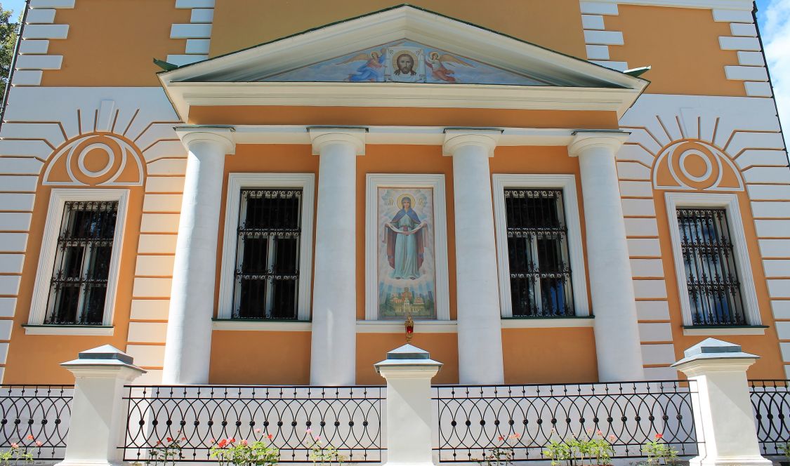 Покровский Хотьков монастырь. Собор Покрова Пресвятой Богородицы, Хотьково (Сергиево-Посадский городской округ, Московская область). архитектурные детали