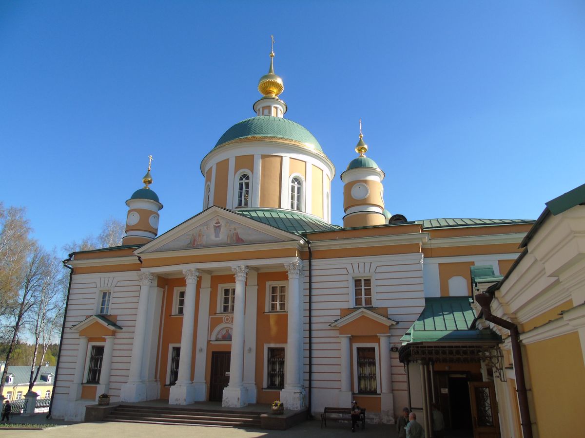 Покровский Хотьков монастырь. Собор Покрова Пресвятой Богородицы, Хотьково (Сергиево-Посадский городской округ, Московская область). фасады