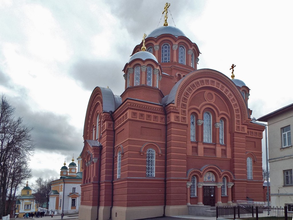Покровский Хотьков монастырь. Собор Николая Чудотворца, Хотьково (Сергиево-Посадский городской округ, Московская область). архитектурные детали