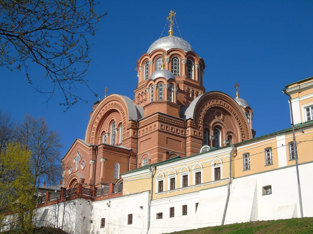 Покровский Хотьков монастырь. Собор Николая Чудотворца, Хотьково (Сергиево-Посадский городской округ, Московская область). фасады