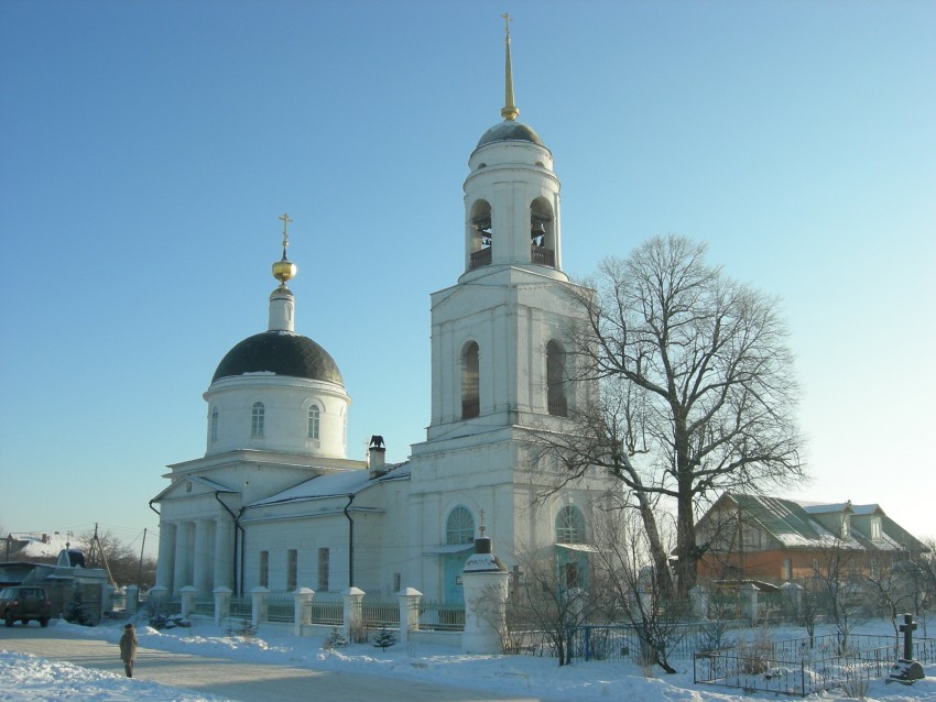 Радонеж (Городок). Церковь Спаса Преображения. фасады