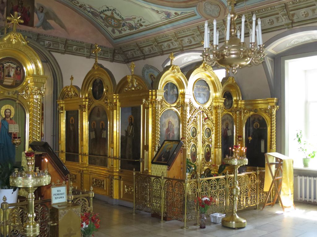 Церковь Преображения Господня, Радонеж (Городок) (Сергиево-Посадский городской округ, Московская область). интерьер и убранство