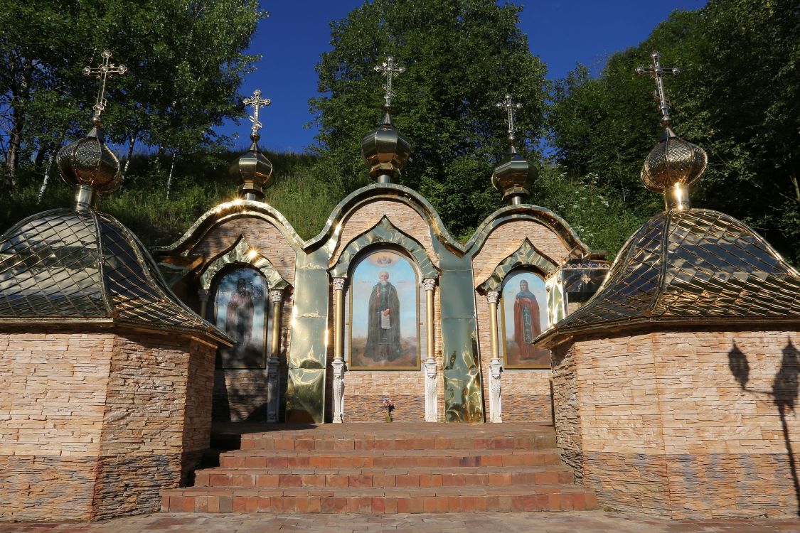 Церковь Преображения Господня, Радонеж (Городок) (Сергиево-Посадский городской округ, Московская область). дополнительная информация, Святой источник прп. Сергия Радонежского.