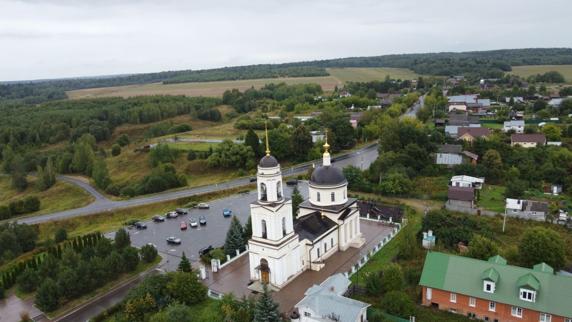 Радонеж (Городок). Церковь Спаса Преображения. фасады