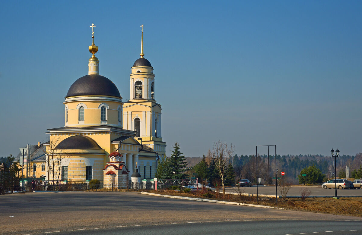 Церковь Преображения Господня, Радонеж (Городок) (Сергиево-Посадский городской округ, Московская область). фасады