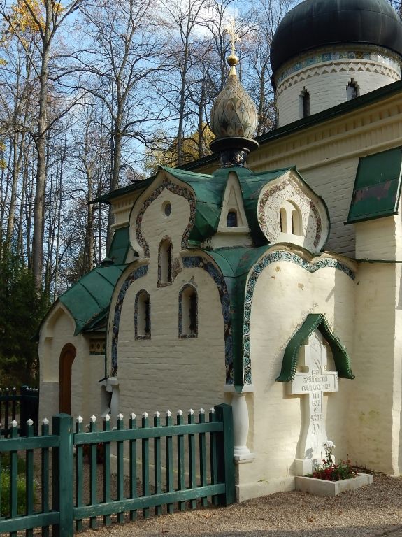Церковь Спаса Нерукотворного Образа, Абрамцево (Сергиево-Посадский городской округ, Московская область). архитектурные детали