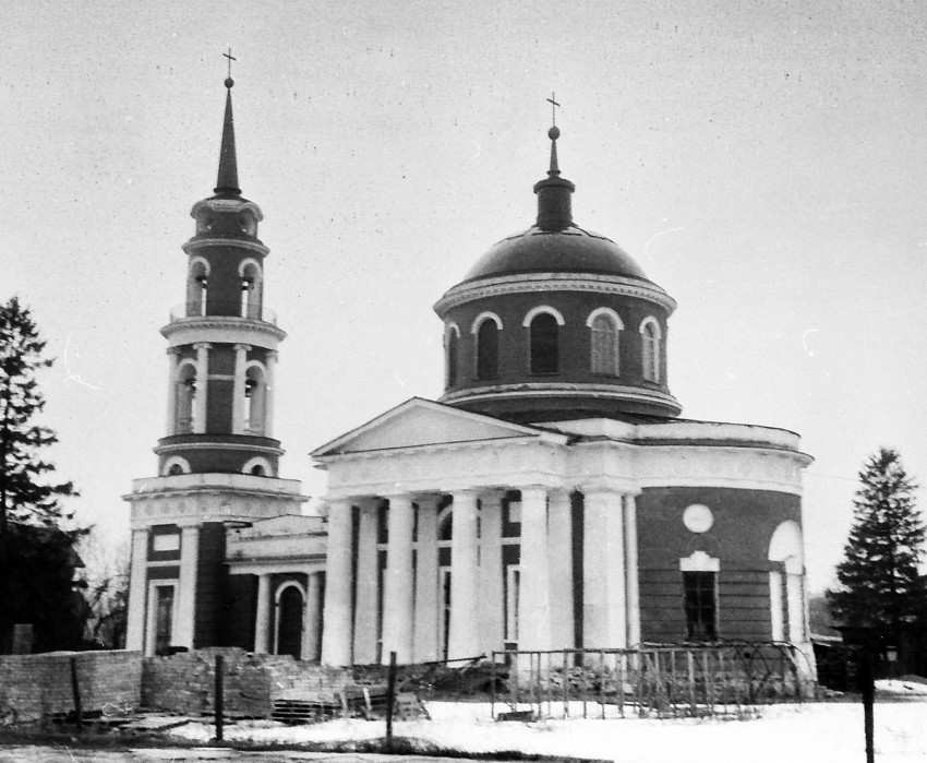 Ахтырка. Церковь Ахтырской иконы Божией Матери. фасады