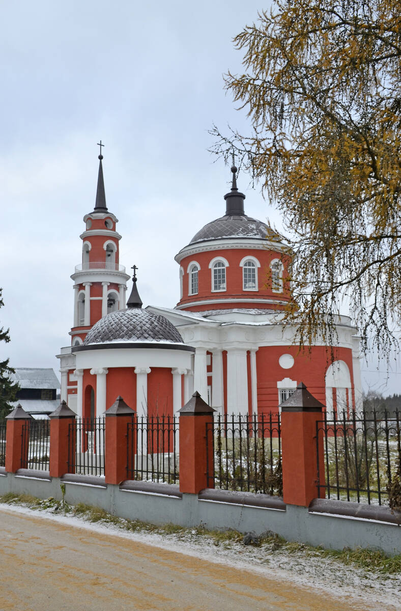 Церковь Ахтырской иконы Божией Матери, Ахтырка (Сергиево-Посадский городской округ, Московская область). фасады