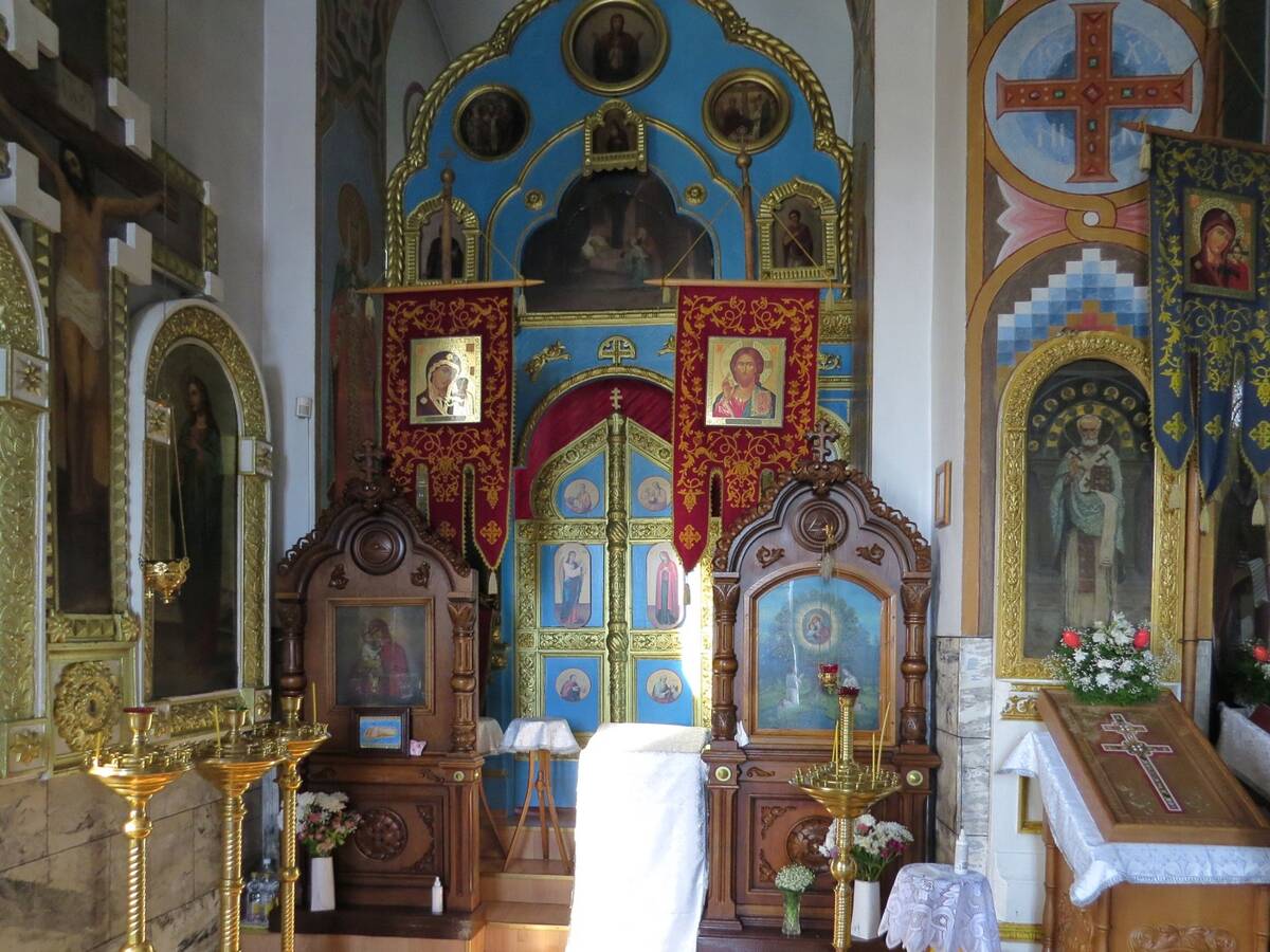 Собор Покрова Пресвятой Богородицы, Барановичи (Барановичский район, Беларусь, Брестская область). интерьер и убранство, Интерьер северного придела