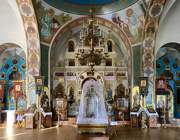 Собор Покрова Пресвятой Богородицы, Интерьер главного объёма, общий вид<br>, Барановичи, Барановичский район, Беларусь, Брестская область