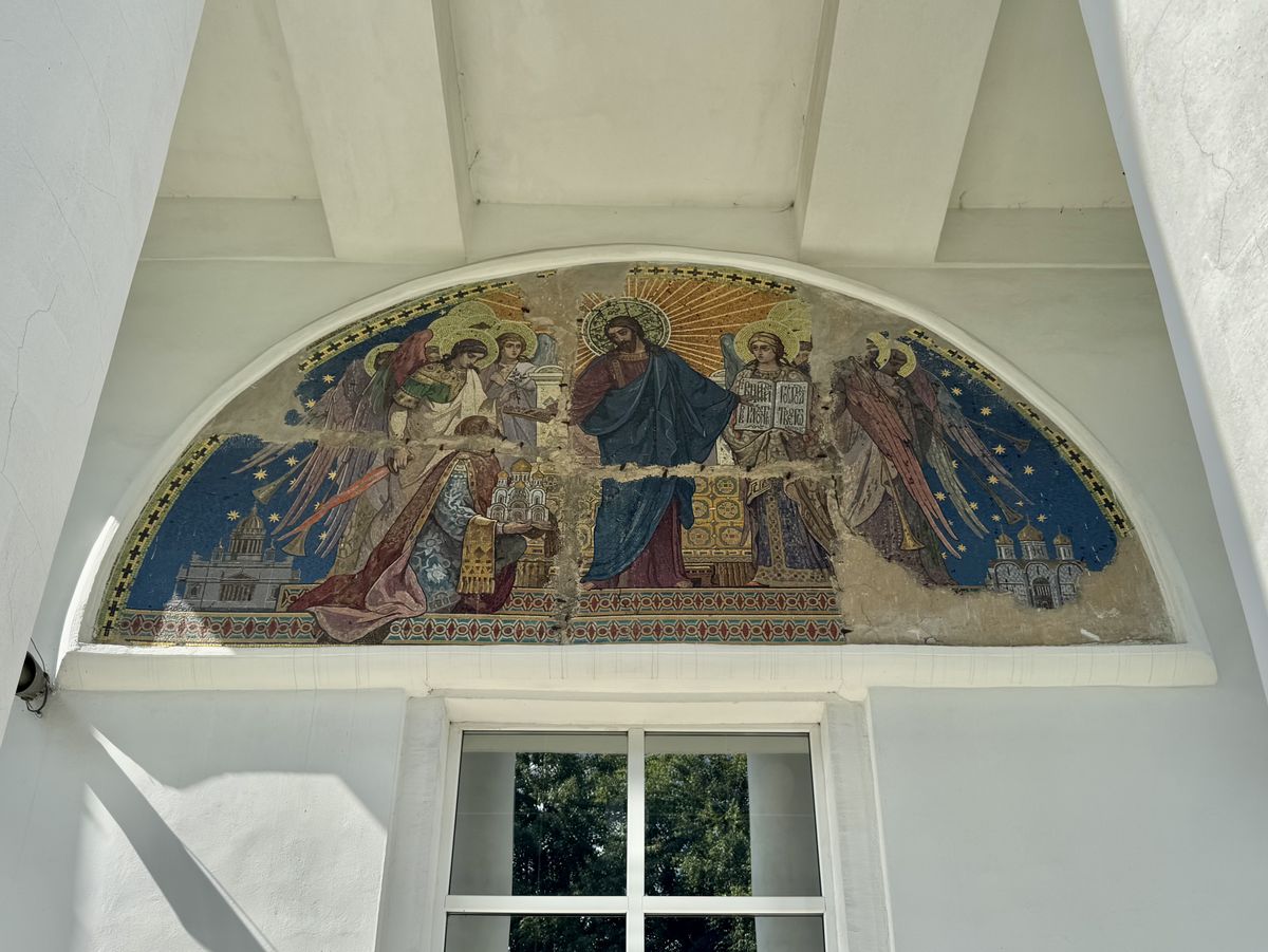 Собор Покрова Пресвятой Богородицы, Барановичи (Барановичский район, Беларусь, Брестская область). дополнительная информация, Варшавская мозаика 