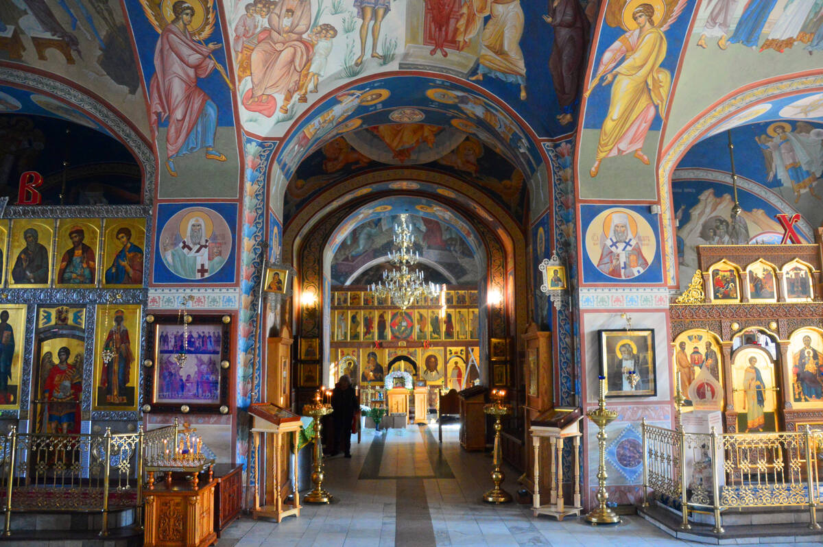Церковь Алексия, человека Божия, Хотьково (Сергиево-Посадский городской округ, Московская область). интерьер и убранство