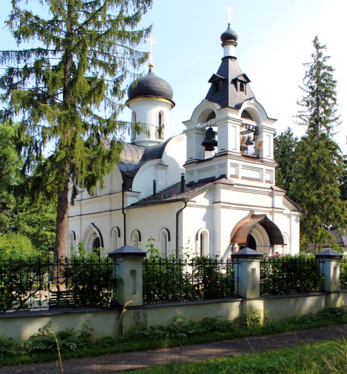 Церковь Сергия Радонежского, Конкурсный (Сергиево-Посадский городской округ, Московская область). фасады