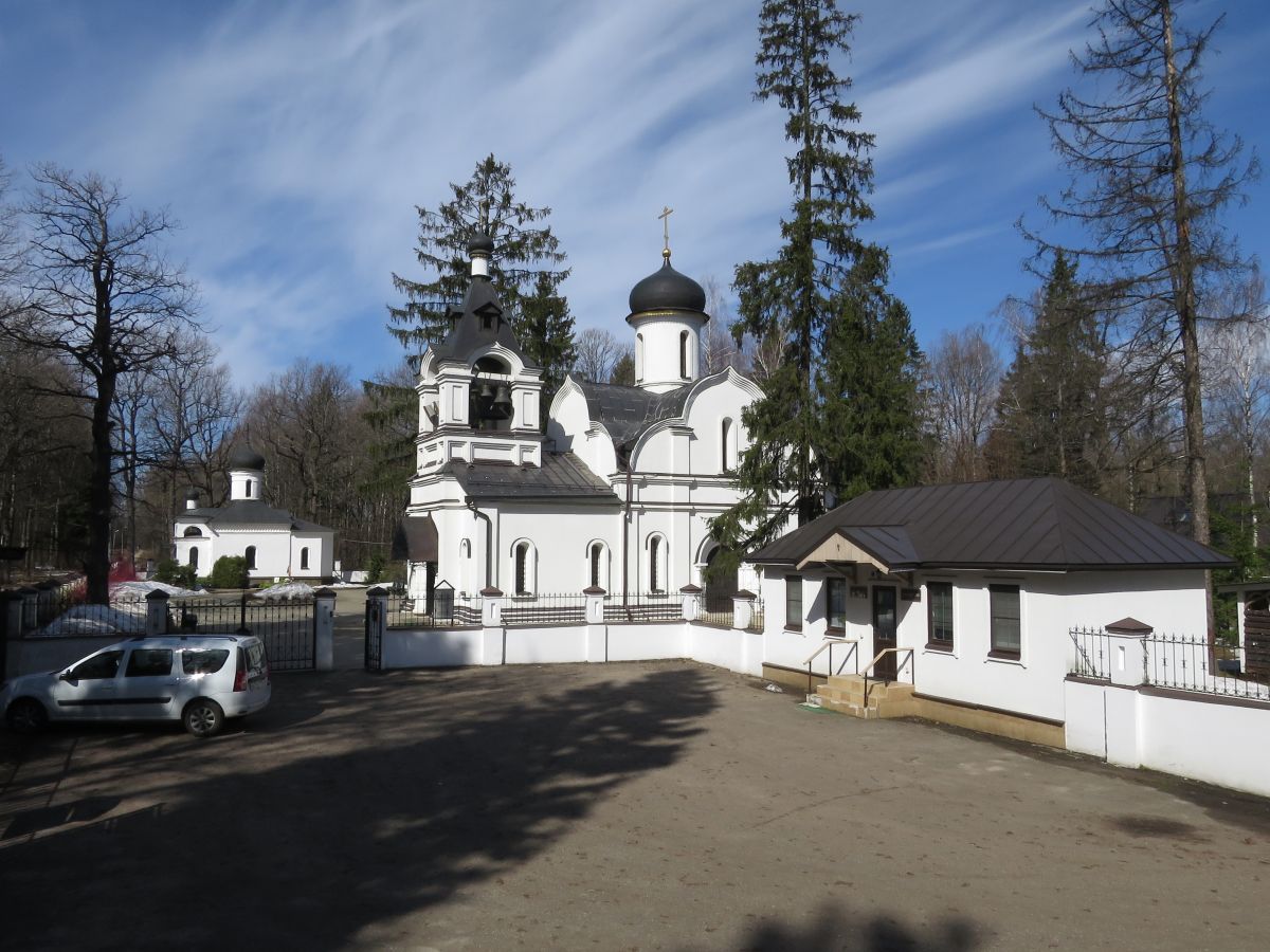 Церковь Сергия Радонежского, Конкурсный (Сергиево-Посадский городской округ, Московская область). фасады