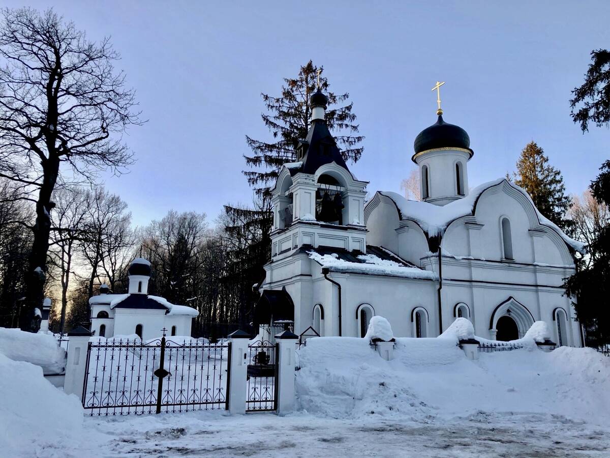 Церковь Сергия Радонежского, Конкурсный (Сергиево-Посадский городской округ, Московская область). фасады