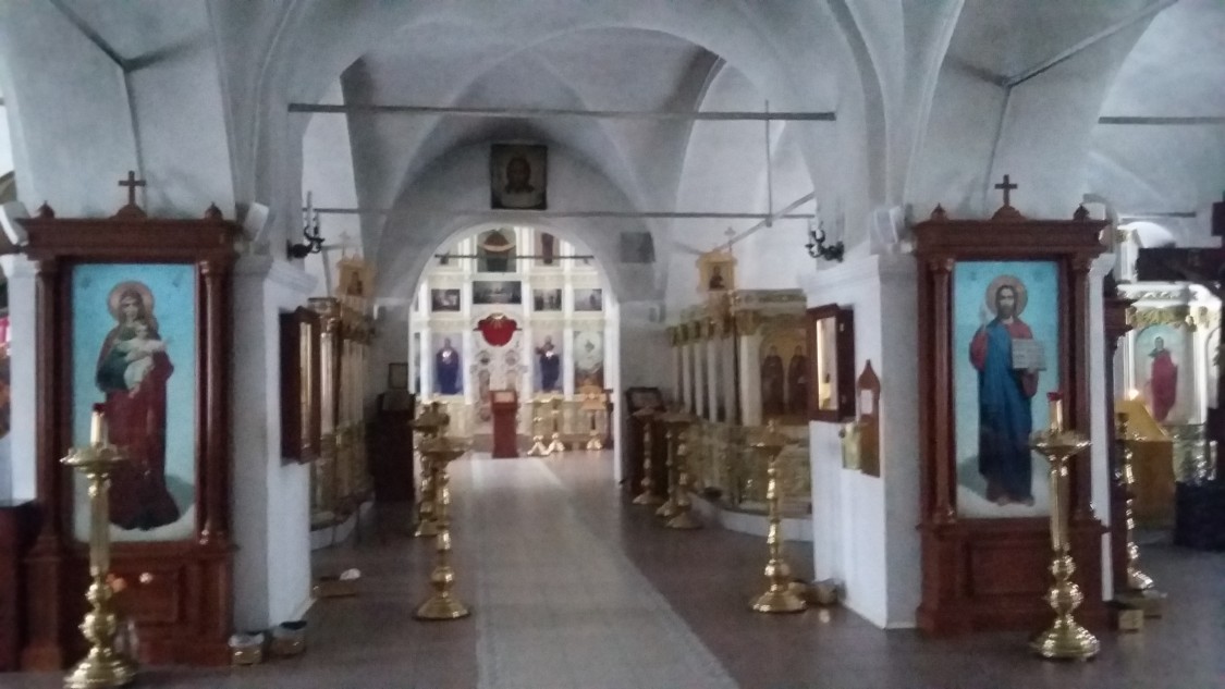 Церковь Вознесения Господня в бывшей Иконной слободе, Сергиев Посад (Сергиево-Посадский городской округ, Московская область). интерьер и убранство, интерьер