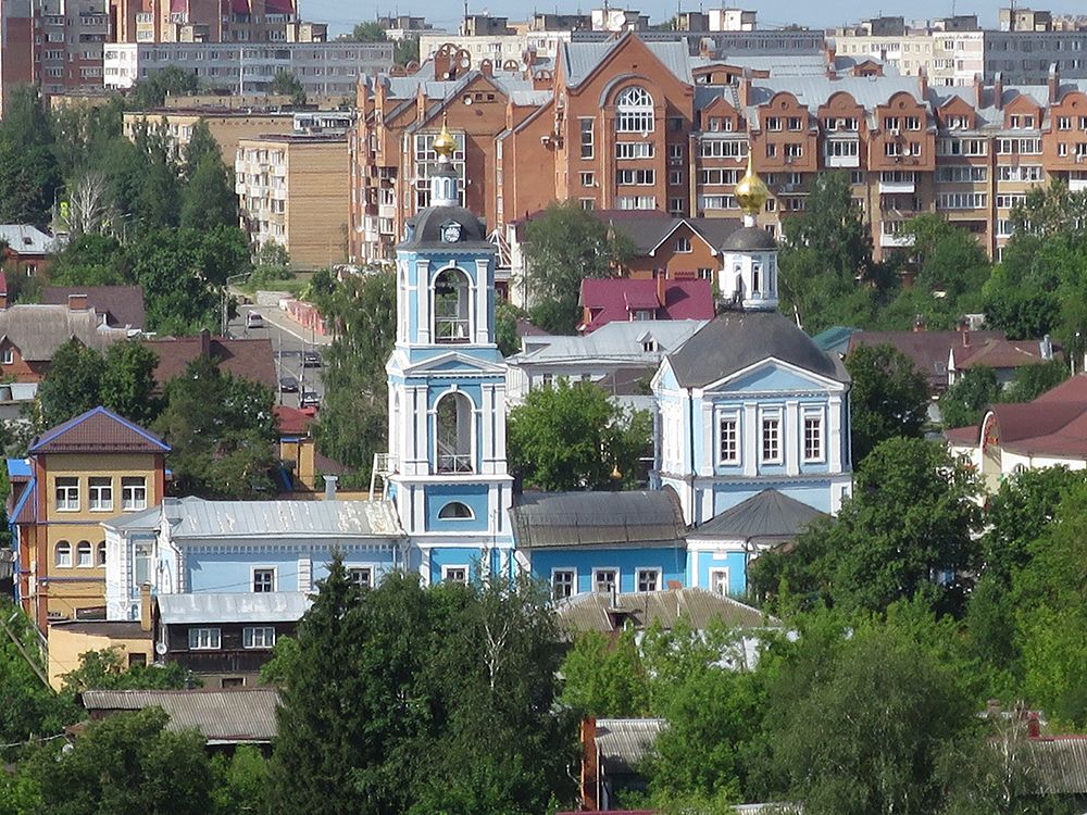 Церковь Воскресения Словущего (Петра и Павла) в бывшей Каличьей слободе, Сергиев Посад (Сергиево-Посадский городской округ, Московская область). фасады