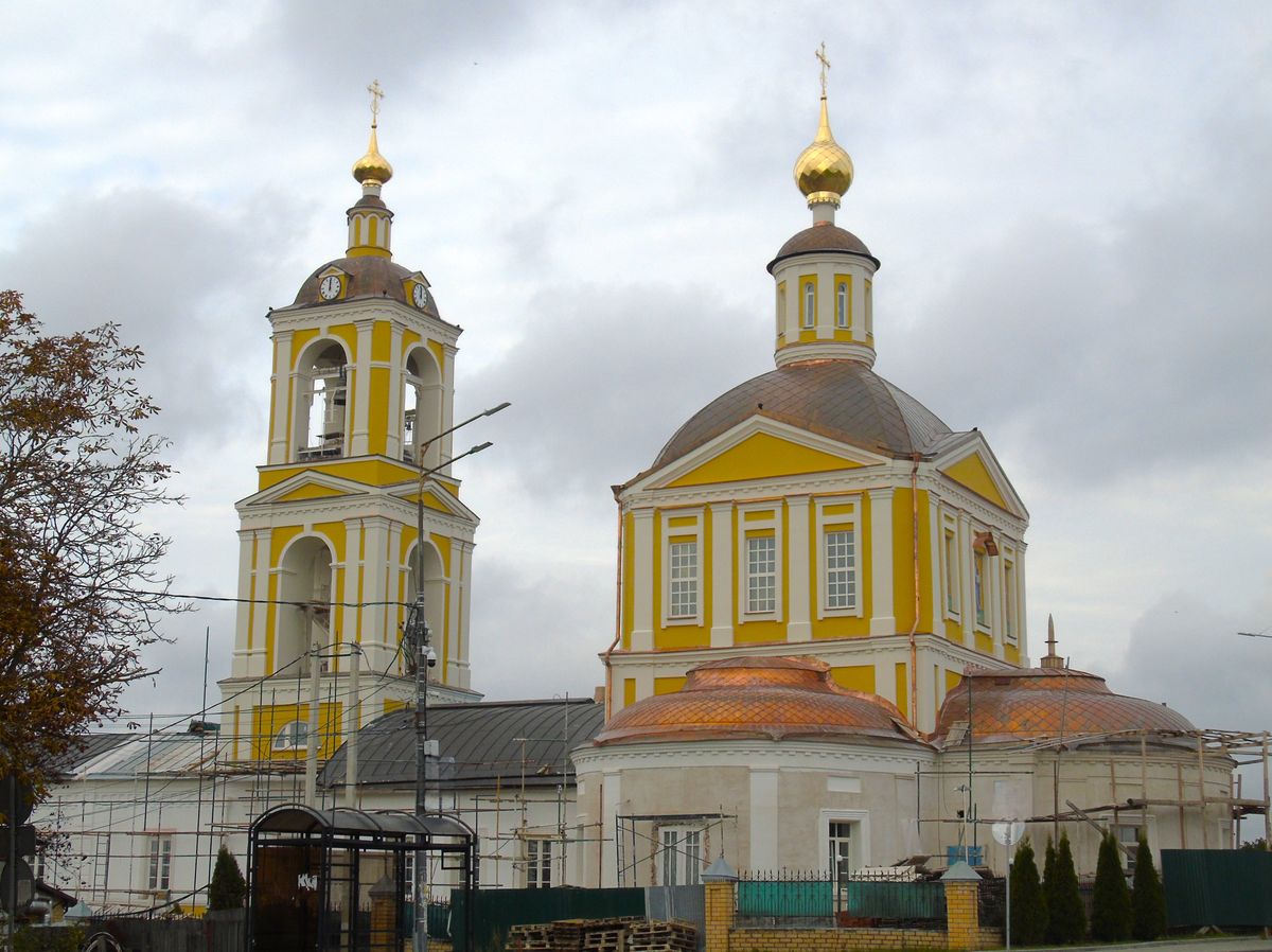 Церковь Воскресения Словущего (Петра и Павла) в бывшей Каличьей слободе, Сергиев Посад (Сергиево-Посадский городской округ, Московская область). документальные фотографии