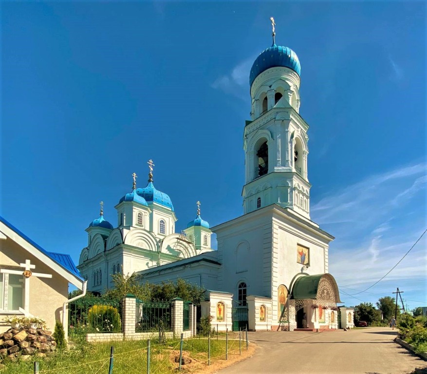 Церковь Благовещения Пресвятой Богородицы (Михаила Архангела), Торжок (Торжокский район и г. Торжок, Тверская область). фасады, Вид с запада, из Республиканского переулка