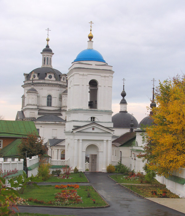 Малоярославец. Николаевский Черноостровский монастырь. фасады, 		      