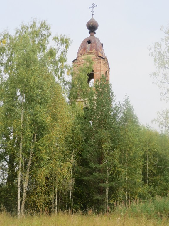 Солда. Колокольня церкви Успения Пресвятой Богородицы. фасады, Колокольня