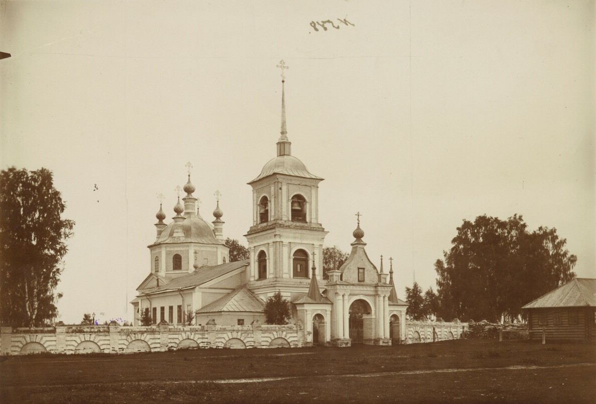 Церковь Успения Пресвятой Богородицы, Солда (Солигаличский район, Костромская область). архивная фотография, Собрание КМЗ. Номер в ГК 57148231