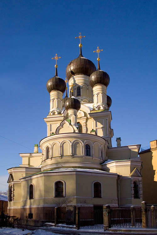 Центральный район. Церковь Шестоковской иконы Божией Матери. фасады, Вид со стороны алтаря