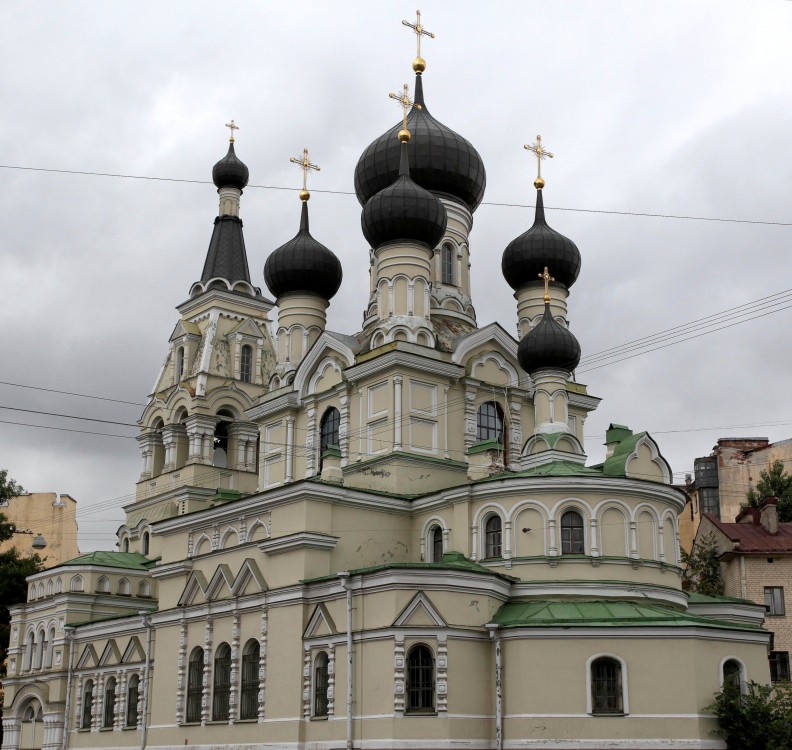 Центральный район. Церковь Шестоковской иконы Божией Матери. фасады