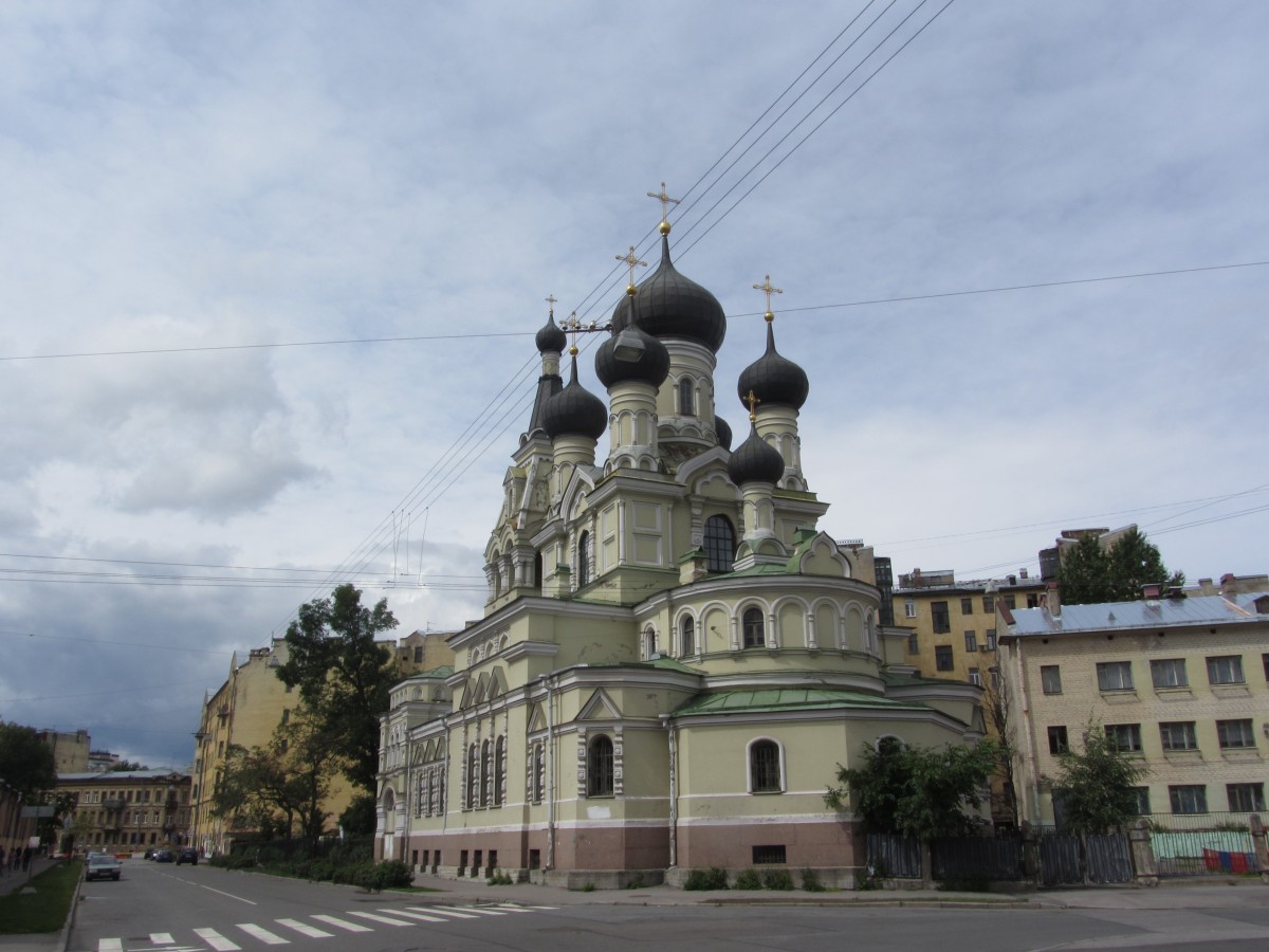 Центральный район. Церковь Шестоковской иконы Божией Матери. фасады, Вид с ЮВ