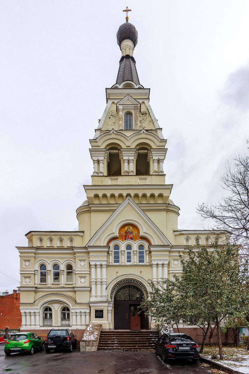 Центральный район. Церковь Шестоковской иконы Божией Матери. фасады