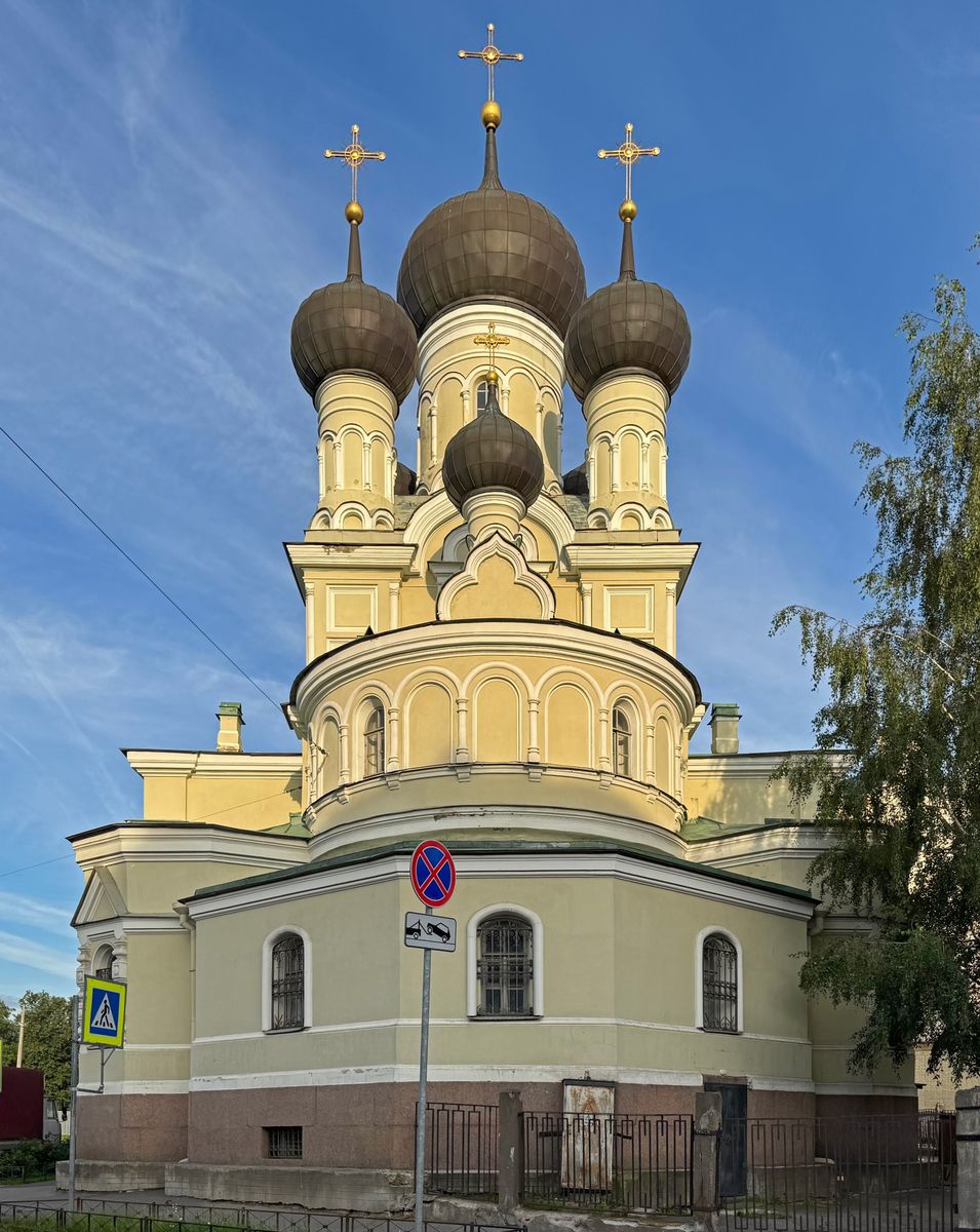 Восточный фасад, фасады. Церковь Шестоковской иконы Божией Матери, Центральный район (Санкт-Петербург, г. Санкт-Петербург)