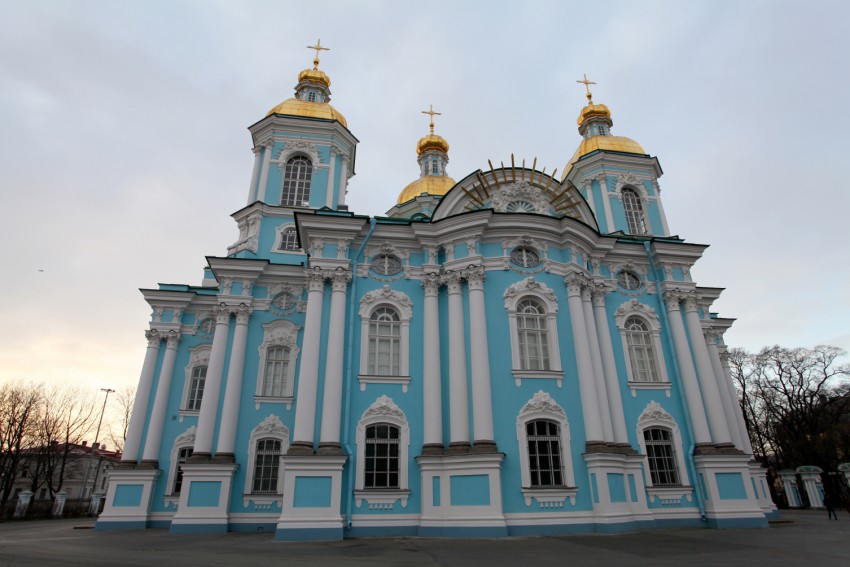 Адмиралтейский район. Собор Николая Чудотворца и Богоявления Господня. фасады