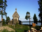Церковь Георгия Победоносца, вид с востока, Родионово, Подпорожский район, Ленинградская область