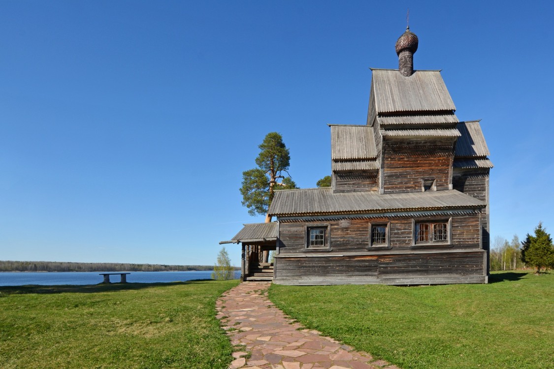 Церковь Георгия Победоносца, Родионово (Подпорожский район, Ленинградская область). фасады, Южный фасад