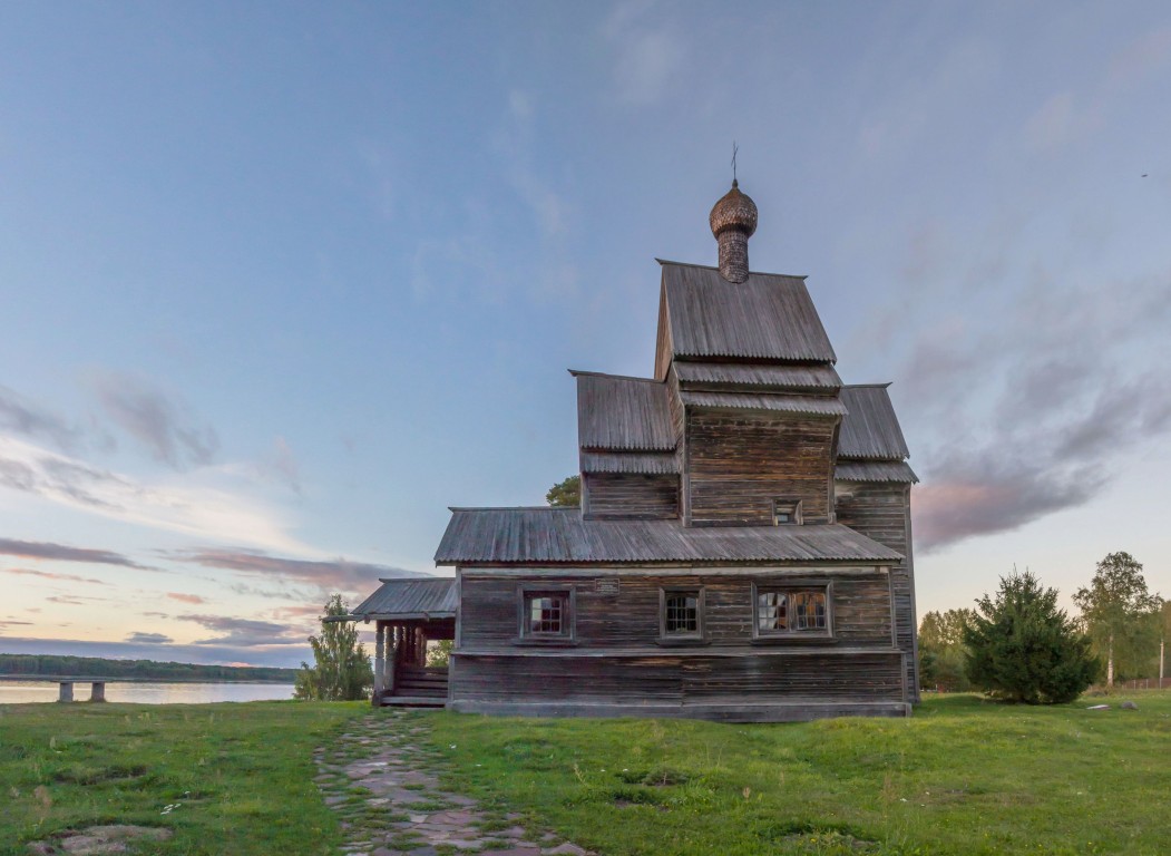 Родионово. Церковь Георгия Победоносца. фасады, Вид с юга