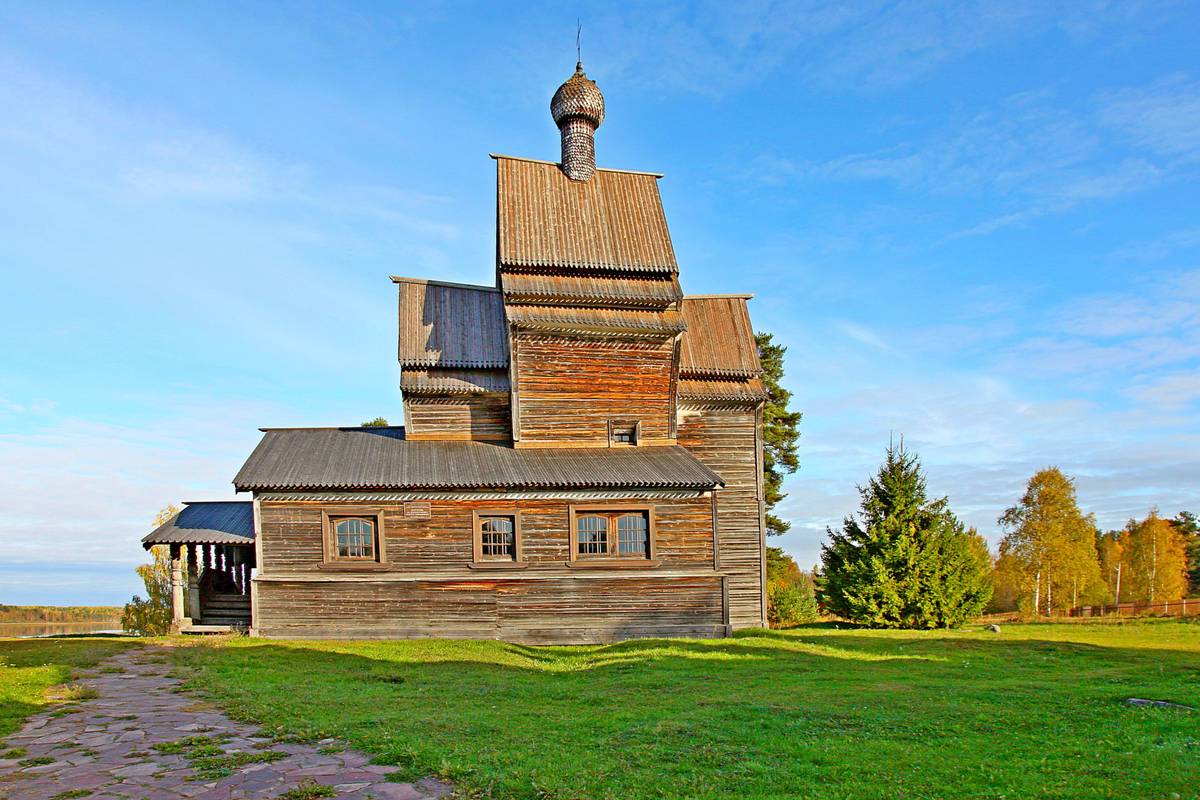 Церковь Георгия Победоносца, Родионово (Юксовичи) (Подпорожский район, Ленинградская область). фасады