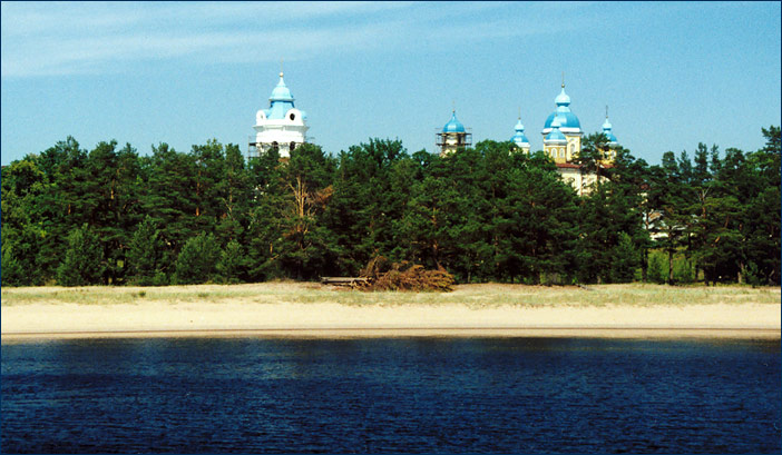 Коневец, остров. Рождества Пресвятой Богородицы Коневский монастырь. фасады, 		      