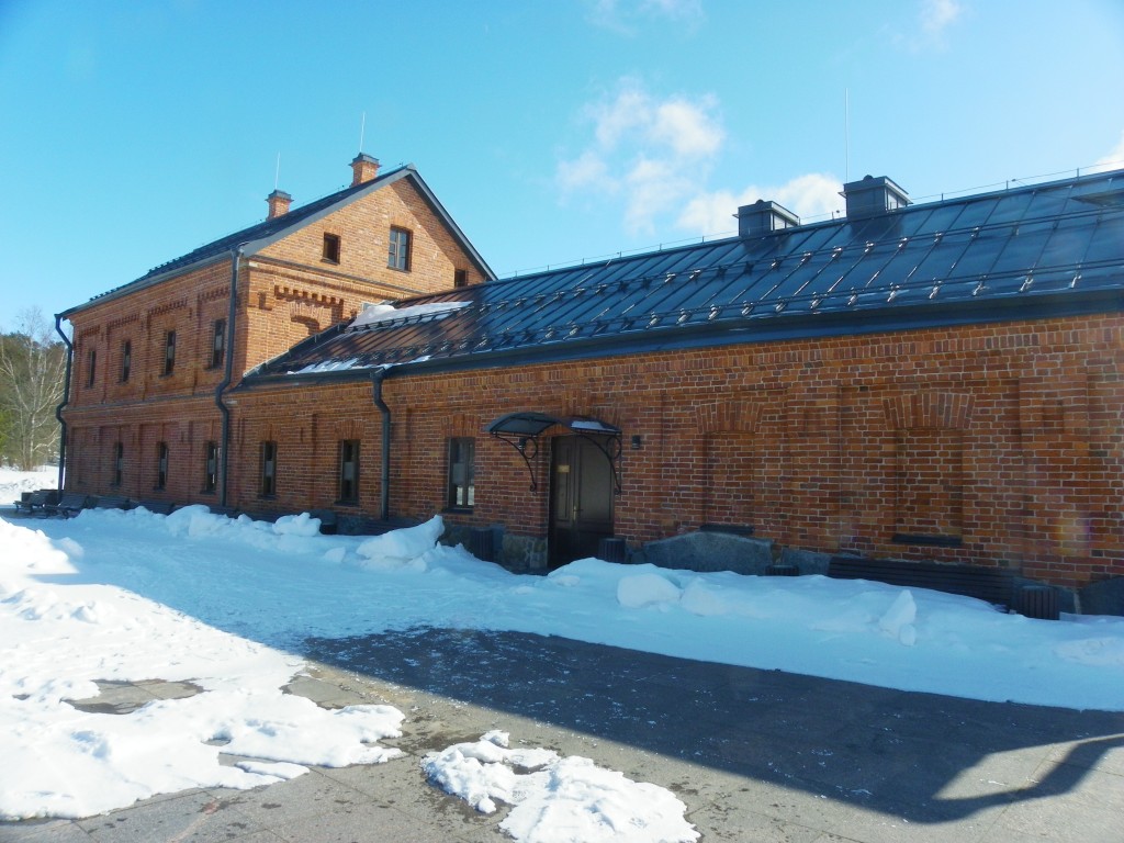 Рождества Пресвятой Богородицы Коневский монастырь, Коневец, остров (Приозерский район, Ленинградская область). фасады, Странноприимный дом. И.Б. Слупский, 1866.
