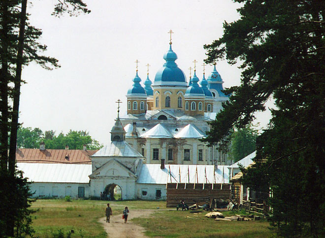 Коневец, остров. Рождества Пресвятой Богородицы Коневский монастырь. фасады, 		      