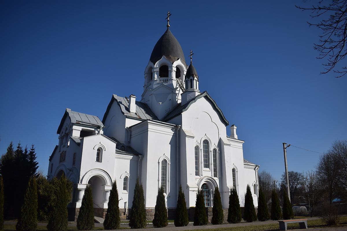 фасады. Церковь Алексия, митрополита Московского, Тайцы (Гатчинский район, Ленинградская область)