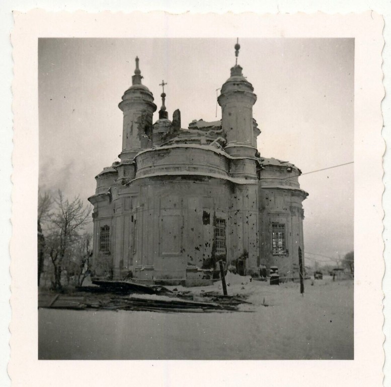 Собор Екатерины, Кингисепп (Кингисеппский район, Ленинградская область). архивная фотография, Вид на абсиду. Фото 1941 г. с аукциона e-bay.de