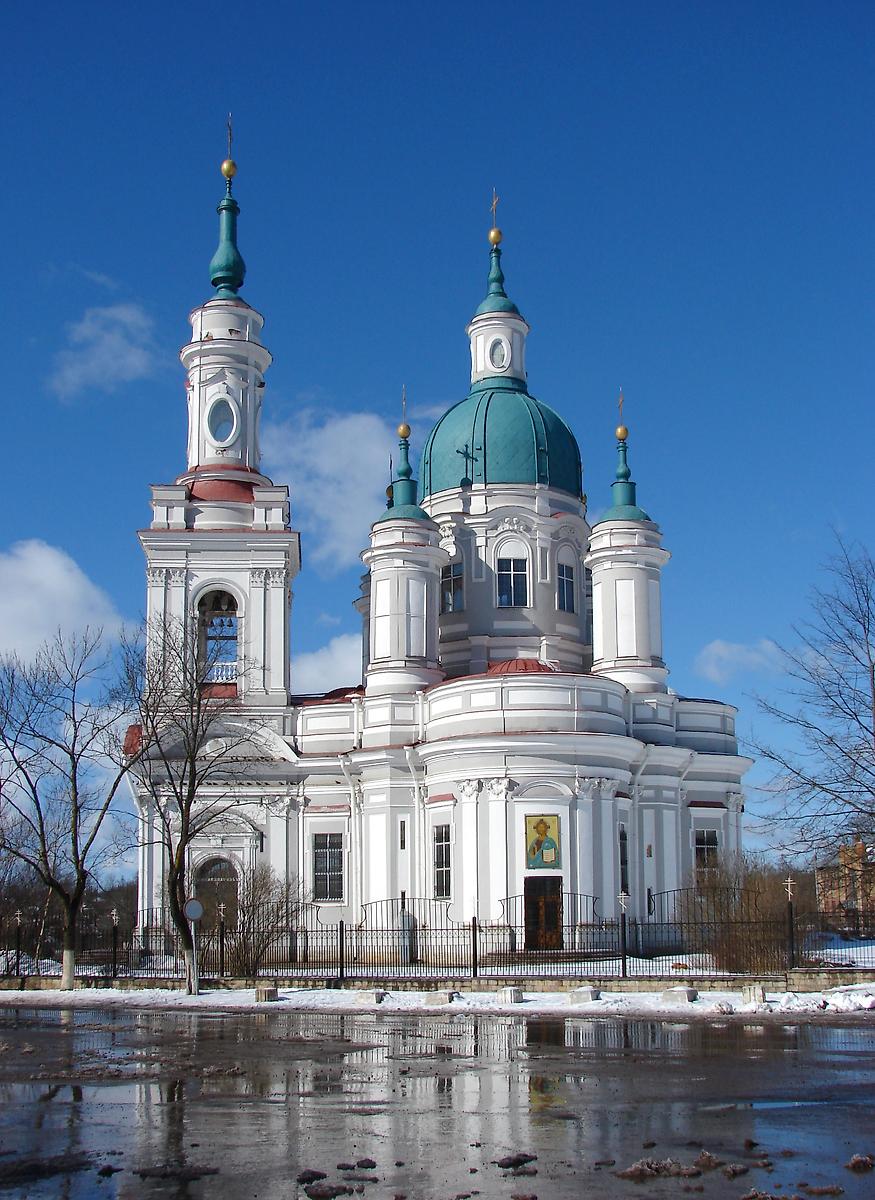 фасады. Собор Екатерины, Кингисепп (Кингисеппский район, Ленинградская область)