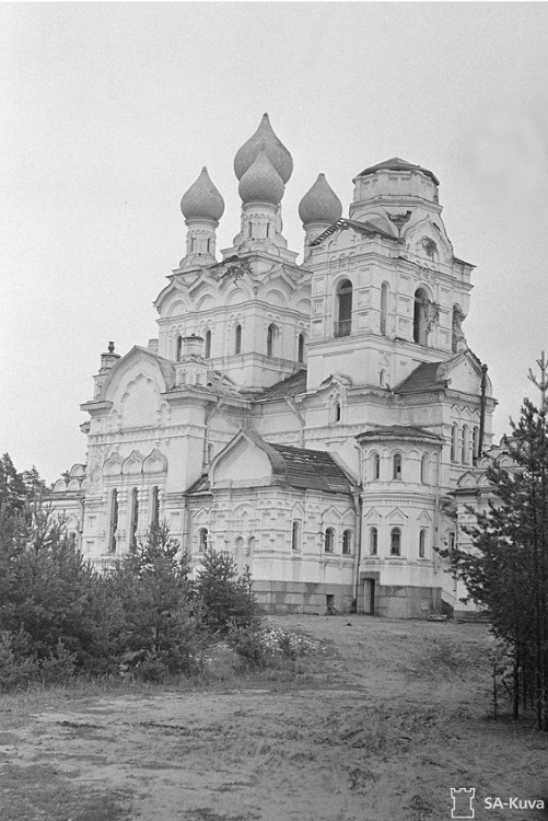 Зеленогорск. Церковь Казанской иконы Божией Матери. архивная фотография, Фото из Архива финских вооруженных сил SA-kuva