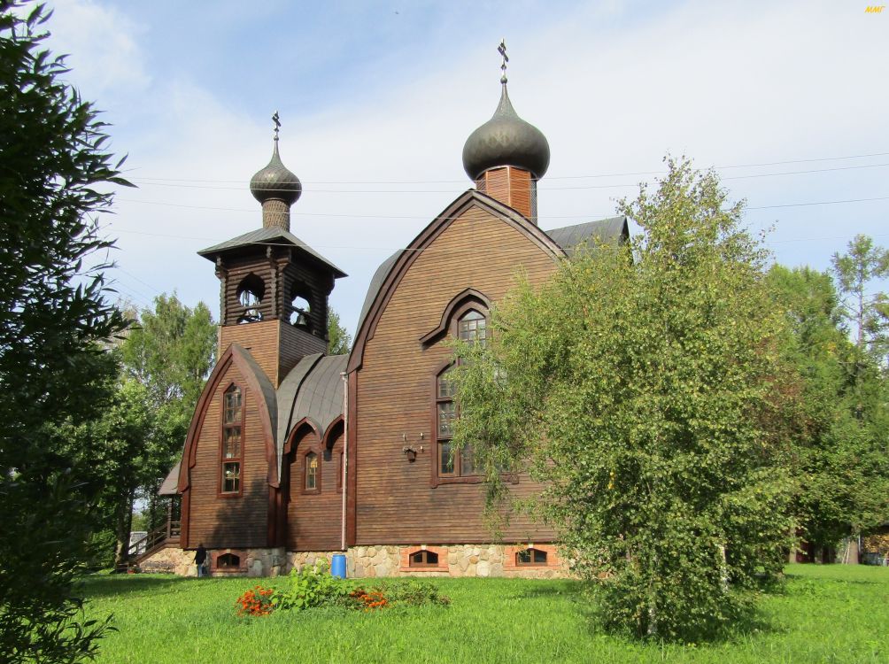 Воскресенское (Суйда). Церковь Воскресения Христова (новая). фасады