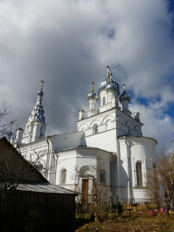 Козья Гора. Церковь Покрова Пресвятой Богородицы. фасады